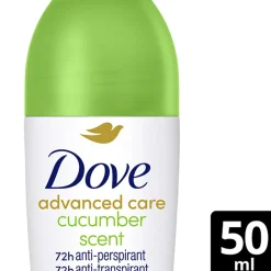 DOVE 72H ROLL-ON ADVANCED CARE CUCUMB&GREENTEA 50 ML