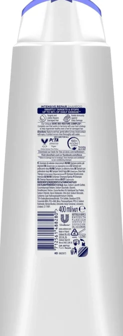 DOVE  INTENSIVE REPAIR SHAMPOO 400 ML