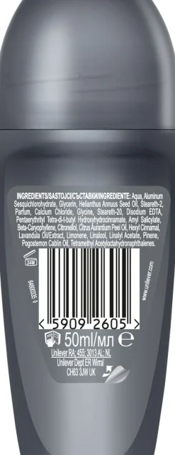 DOVE MEN+CARE ROLL-ON ADVANCED EXTRA FRESH 50 ML