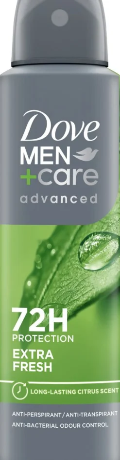 DOVE MEN+CARE SPRAY ADVANCED EXTRA FRESH 150 ML
