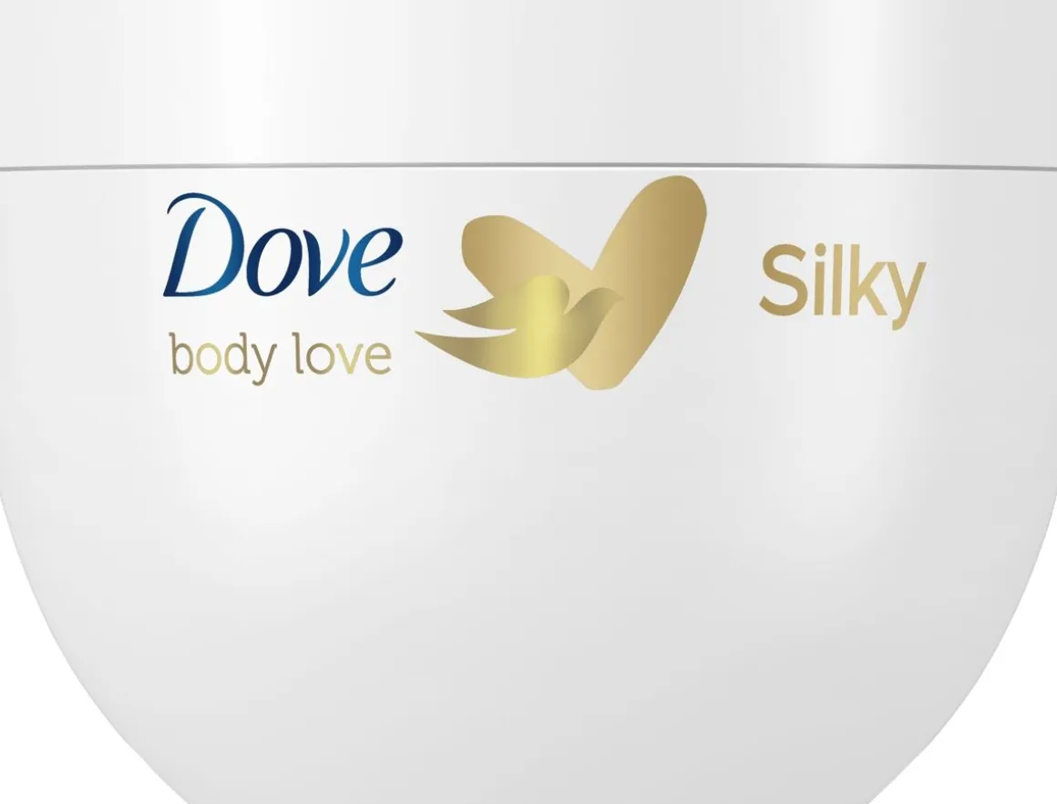 DOVE SILKY BODY CREAM 300 ML