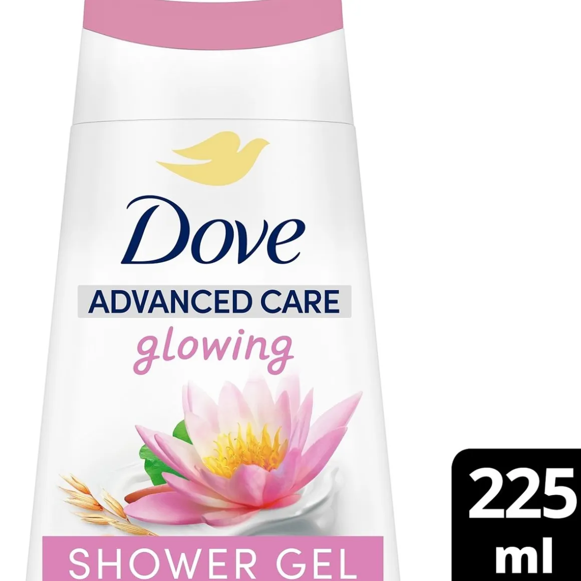 DOVE ADVANCED GLOWING SUIHKUSAIPPUA 225 ML