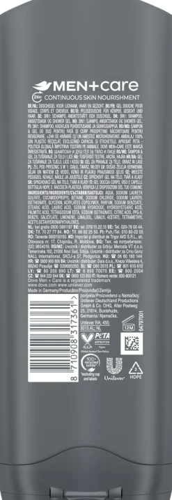 DOVE DOVE MEN+CARE SUIHKUSAIPPUA COOL FRESH 250 ML 250 ML