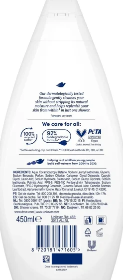 DOVE  ESSENTIAL FRESH CARE SUIHKUSAIPPUA 450 ML