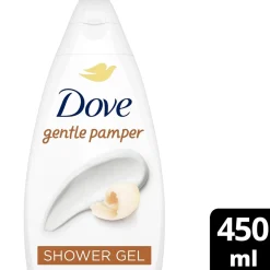 DOVE  ESSENTIAL GENTLE PAMPER SUIHKUSAIPPUA 450 ML