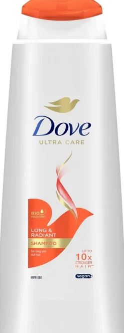 DOVE LONG&RADIENT SHAMPOO  400 ML