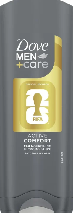 DOVE MEN+CARE FIFA ACTIVE COMFORT SUIHKUSAIPPUA 250 ML