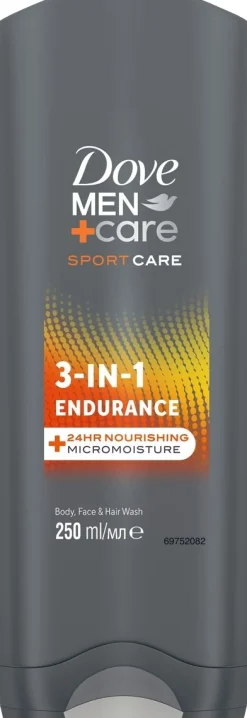 DOVE MEN+CARE SPORT SUIHKUGEELI 250 ML