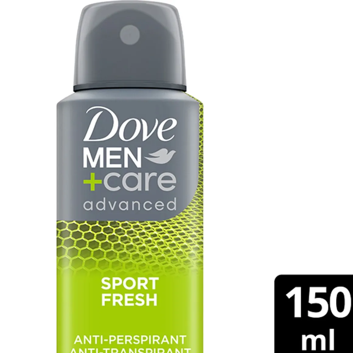 DOVE MEN+CARE SPRAY ADVANCED SPORT FRESH 150 ML