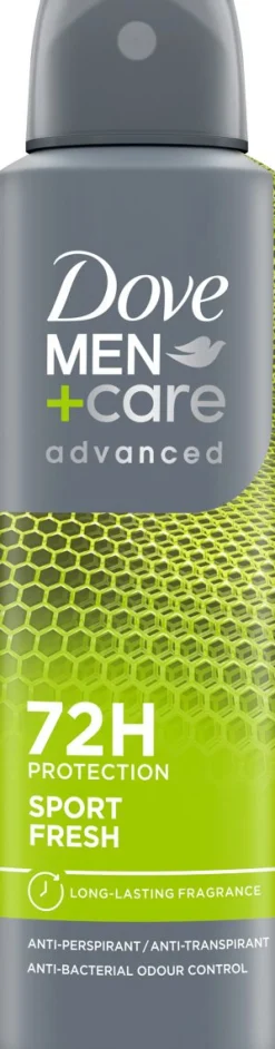 DOVE MEN+CARE SPRAY ADVANCED SPORT FRESH 150 ML