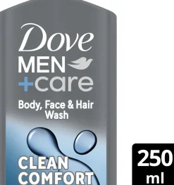 DOVE MEN+CARE SUIHKUSAIPPUA CLEAN COMFORT 250 ML