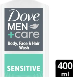 DOVE MEN+CARE SUIHKUSAIPPUA SENSITIVE 400 ML