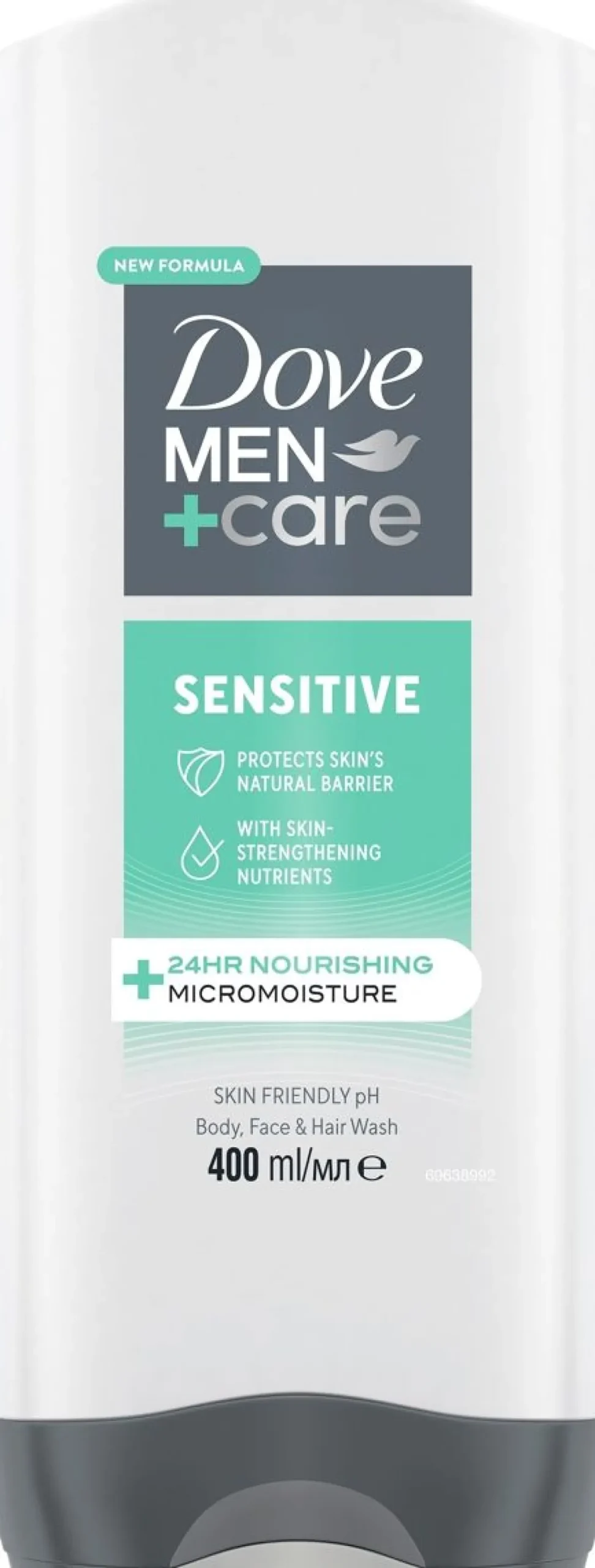 DOVE MEN+CARE SUIHKUSAIPPUA SENSITIVE 400 ML