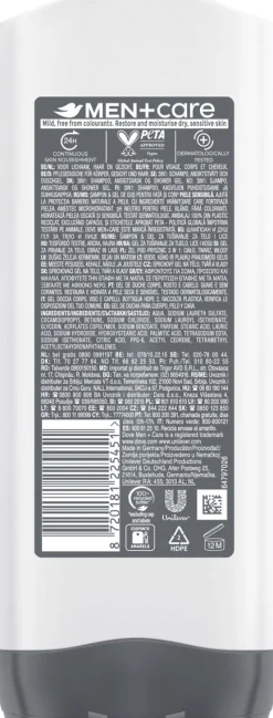 DOVE MEN+CARE SUIHKUSAIPPUA SENSITIVE 400 ML