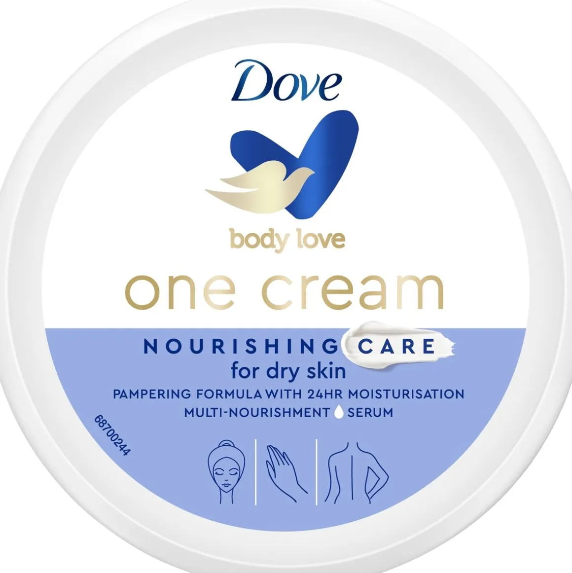 DOVE NOURISHING MULTIPURPOSE VARTALOVOIDE 250 ML