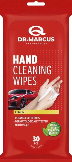 DR MARCUS TITANIUM WIPES KÄSIENPUHDISTUSLIINA 30 KPL SITRUUN