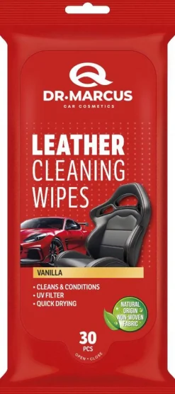 DR MARCUS TITANIUM WIPES PUHDISTUSLIINA NAHKAPINNAT 30 KPL V