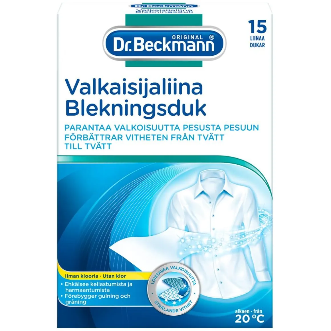 DR BECKMANN VALKAISIJALIINA 15KPL 15 KPL