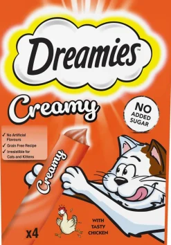 DREAMIES CREAMY KANAA 4*10G  40 G