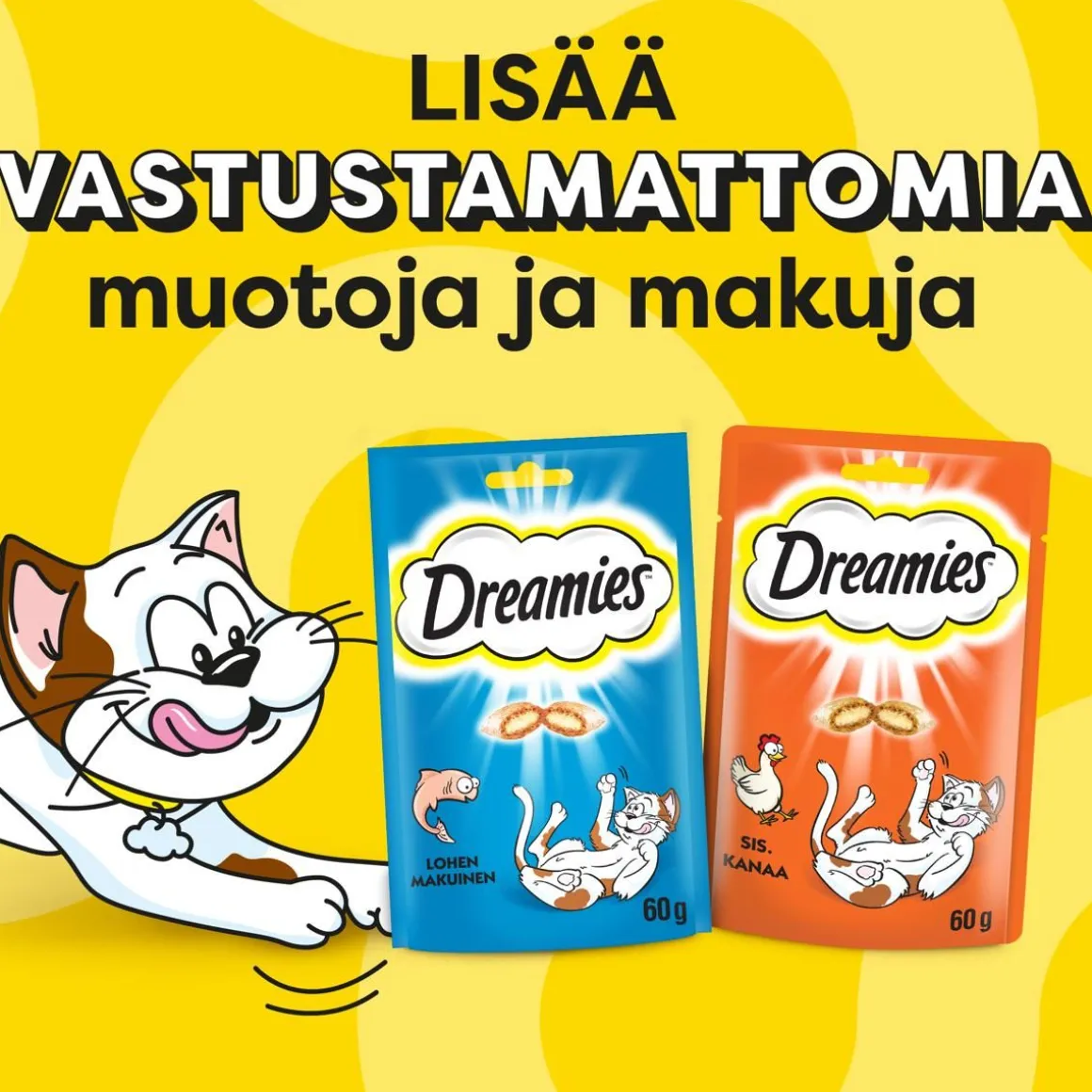 DREAMIES KISSANMINTTU 180 G