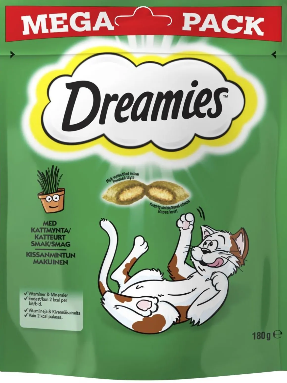 DREAMIES KISSANMINTTU 180 G