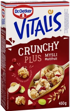 DR. OETKER CRUNCHY MULTI-FRUIT MYSLI 450 G
