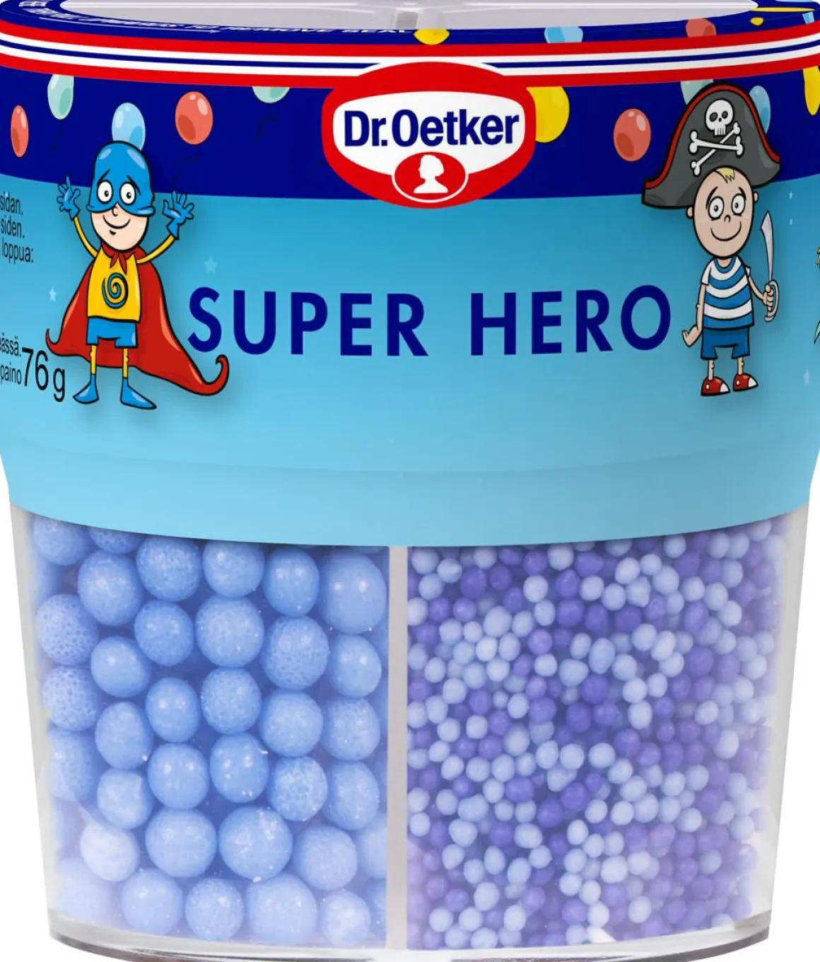 DR. OETKER KORISTERAKEET SUPER HERO 76 G