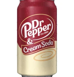 DR PEPPER & CREAM SODA TLK (USA) 355 ML