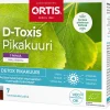 D-TOXIS DETOX PIKAKUURI VADELMA LUOMU BE-BIO-01 7X15 ML 105 ML