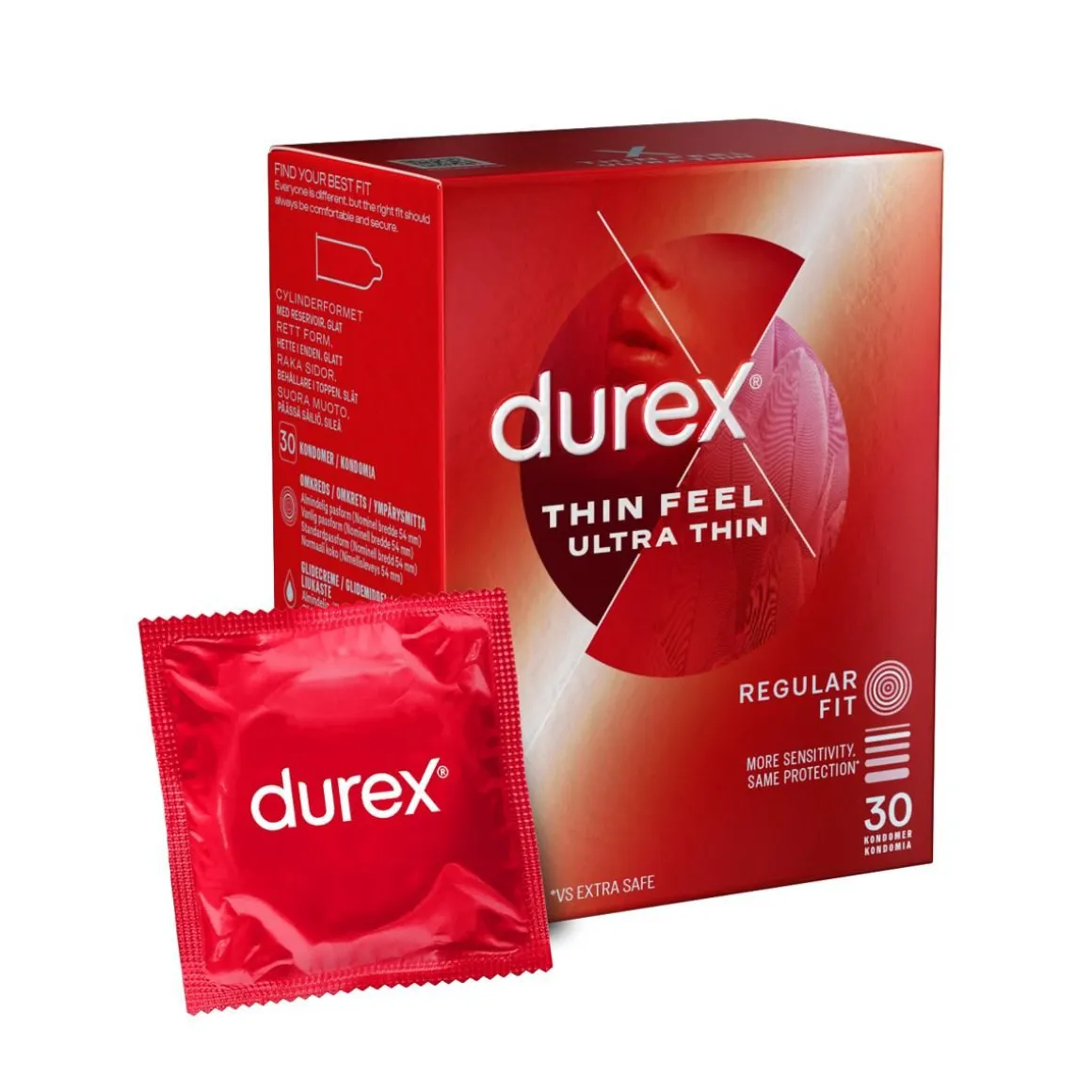DUREX FEEL ULTRA THIN-KONDOMI 30 KPL