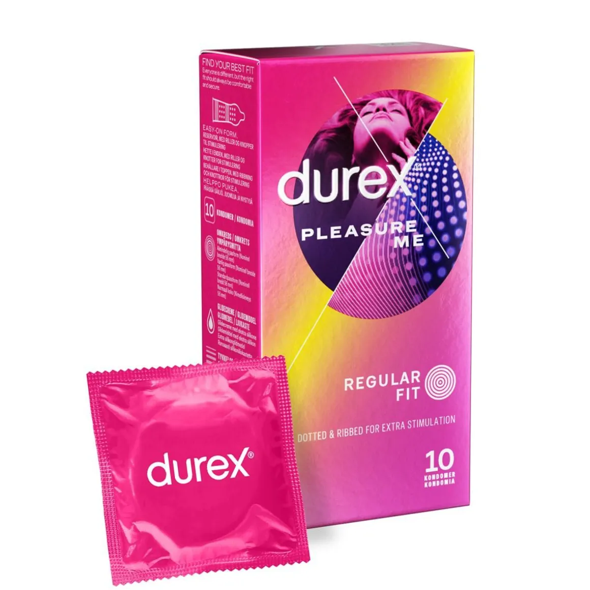 DUREX PLEASUREMAX -KONDOMI 10 KPL