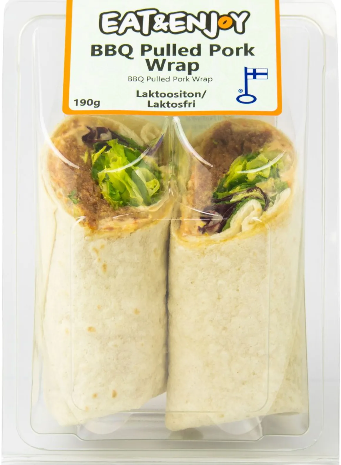 EAT & ENJOY WRAP BBQ PULLED PORK 190 G