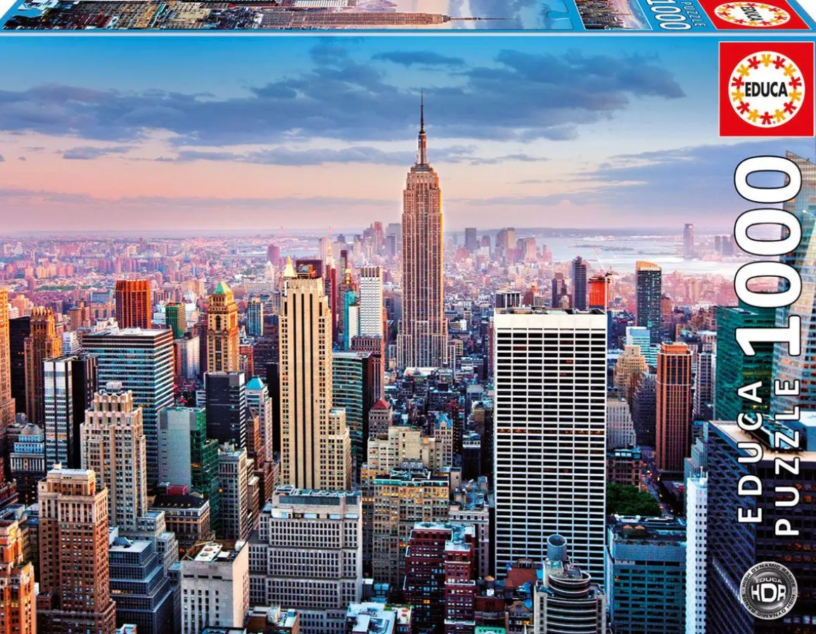 EDUCA PUZZLE PALAPELI 1000 MIDTOWN MANHATTAN - NEW YORK HDR