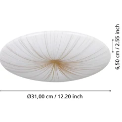 EGLO KATTOPLAFONDI NIEVES 1