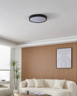 EGLO KATTOVALAISIN MUSURITA 44CM LED 6X5,5W MUSTA/VALKOINEN