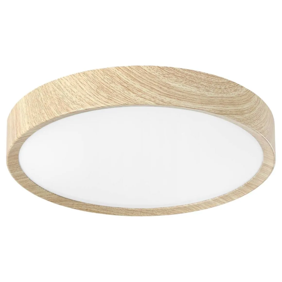 EGLO KYLPYHUONEKATTOVALAISIN MUSURITA LED 14,6W PUU/VALKOINEN