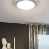 EGLO KATTOVALAISIN COMPETA-ST LED 37W HOPEA/VALKOINEN