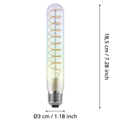 EGLO LED-KORISTELAMPPU 4W T30 E27 2000K 200LM KIRJAVA