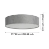 EGLO ÄLYKATTOVALAISIN ROMARO-Z LED 35W HARMAA/VALKOINEN