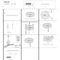 EGLO PLAFONDI NIEVES 51CM