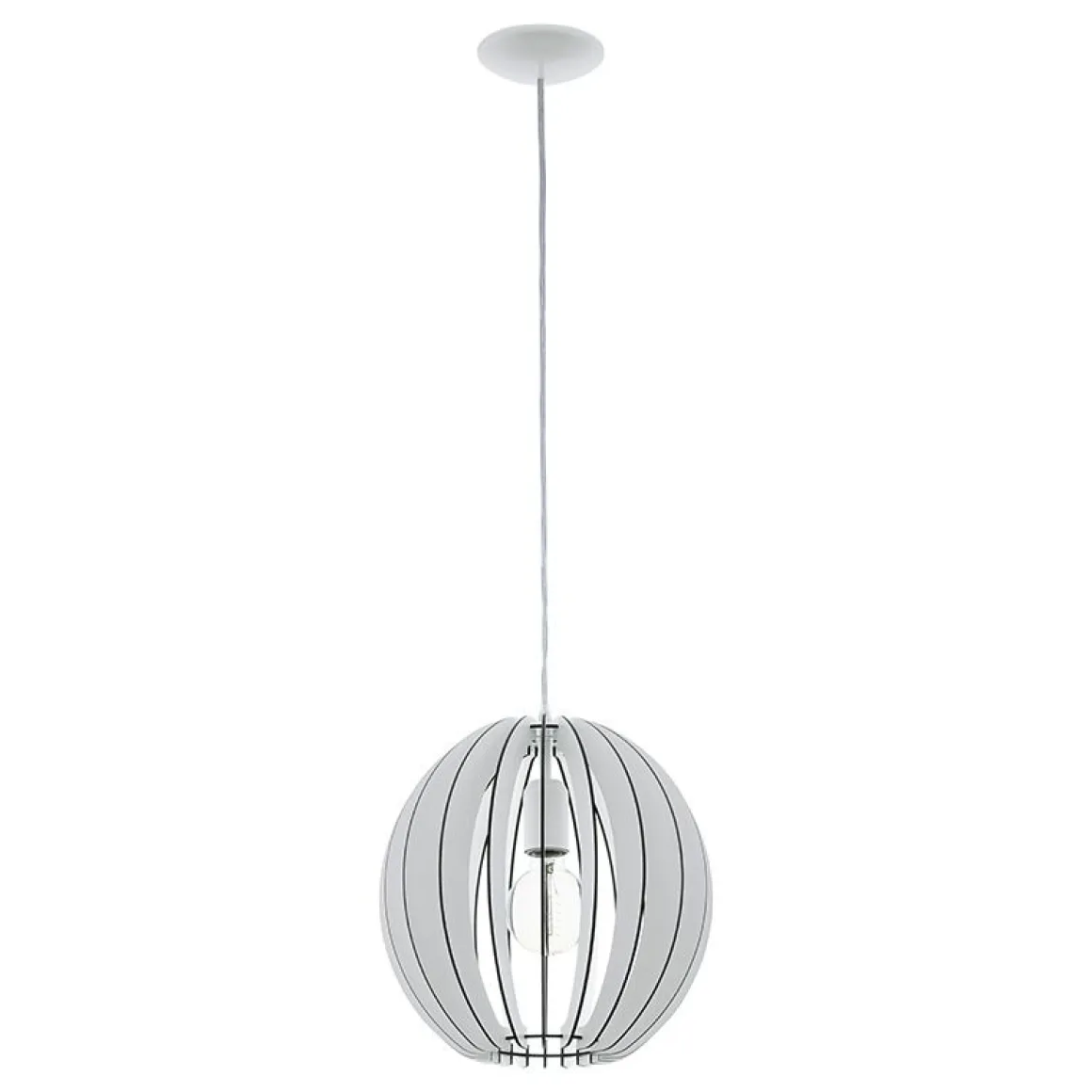 EGLO RIIPPUVALAISIN COSSANO 30 CM VALKOINEN