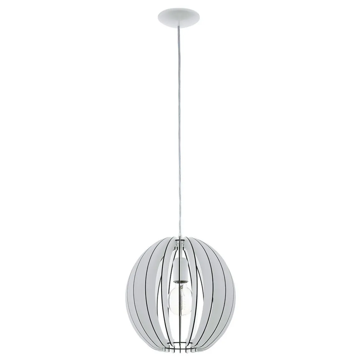 EGLO RIIPPUVALAISIN COSSANO 30 CM VALKOINEN