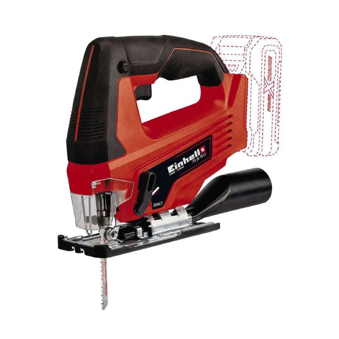 EINHELL POWER X-CHANGE AKKUPISTOSAHA TC-JS 18 LI SOLO