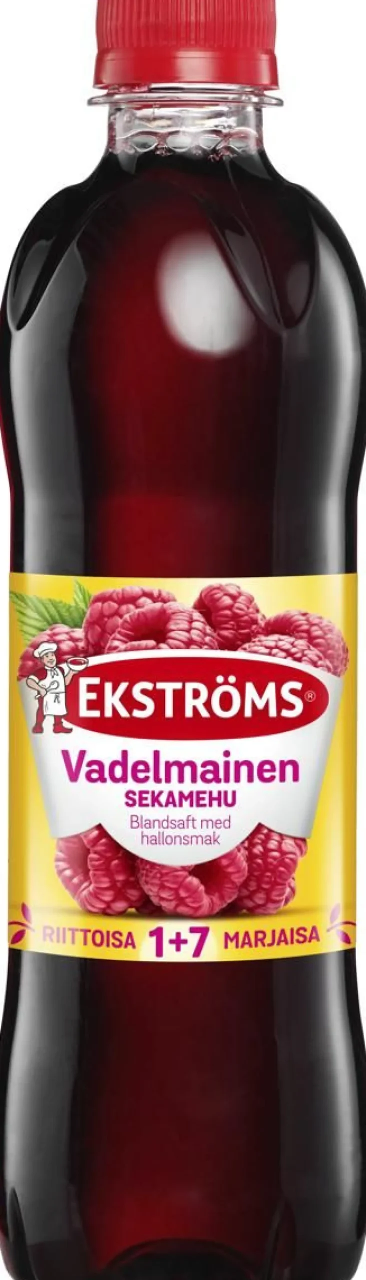 EKSTRÖMS VADELMAINEN SEKAMEHUTIIVISTE 500 ML