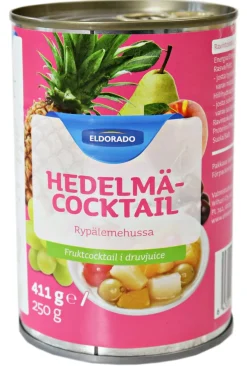 ELDORADO HEDELMÄCOCKTAIL RYPÄLEMEHUSSA 410/250G 250 G