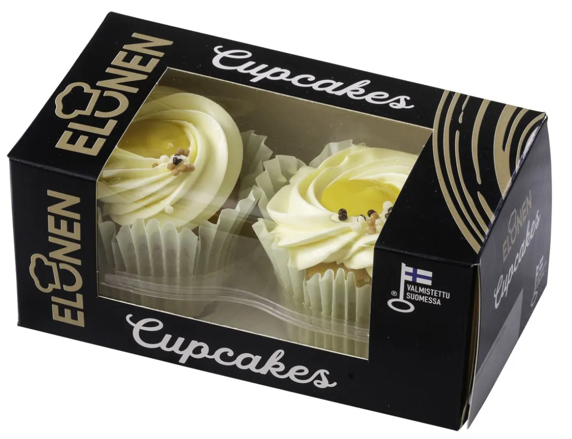 ELOSEN CUPCAKES YUZY-LEMON 2KPL 130 G