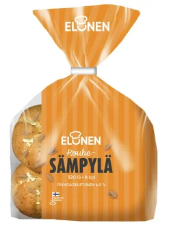 ELOSEN ROUHESÄMPYLÄ 8KPL  320 G