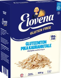 ELOVENA ISO TÄYSJYVÄKAURAHIUTALE GLUTEENITON 500 G