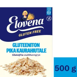 ELOVENA ISO TÄYSJYVÄKAURAHIUTALE GLUTEENITON 500 G