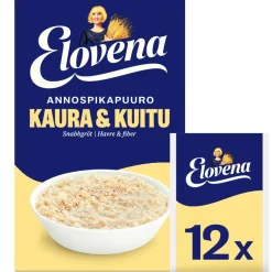 ELOVENA HETKI KAURA-KUITU ANNOSPIKAPUURO 480 G